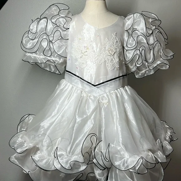 Lido | Dresses | Girls Lida Vintage Pageant Holiday Party Dress Usa Made Sz  5 Girls